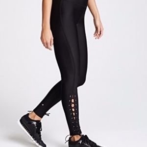 Terez Black Lace Up Legging XS
